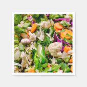Gemischter Salat Serviette (Vorderseite)