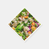 Gemischter Salat Serviette (Ecke)