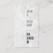 Gemischter Schriftart | Creative Layout Visitenkarte (Vorderseite)