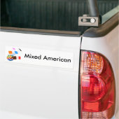 Gemischtes amerikanisches Leben Autoaufkleber (Auf Lkw)