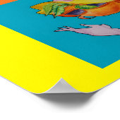 GEMISCHTES FRUCHT-PERSONALITY-POSTER POSTER (Ecke)