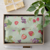 Gemischtes Fruchtpastel grün Seidenpapier (Geschenk)