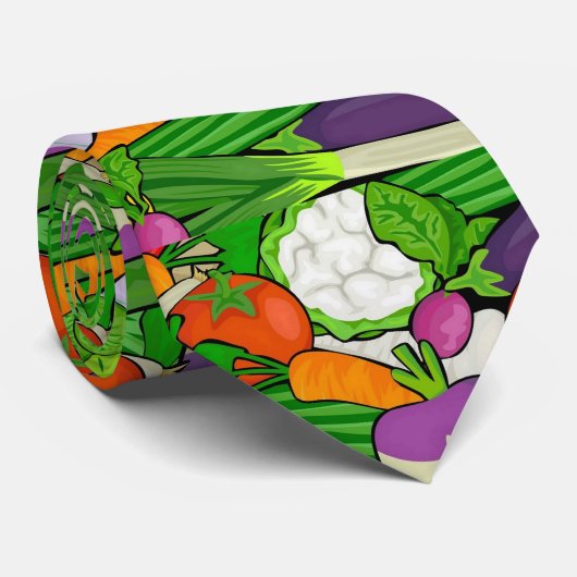 Gemischtes Gemüse Krawatte (Gerollt)