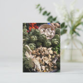 Gemischtes Gemüse Postkarte (Stehend Vorderseite)