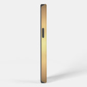 Gemischtes Metall 3D Gold Monogramm iPhone Hülle (Rechte Seite)