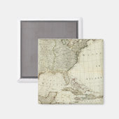 Gemischtes Nordamerika, Westindische Inseln Magnet (Vorderseite/Rückseite)
