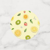 Gemischtes Obst 2 Konfetti (Klein Vorderseite)