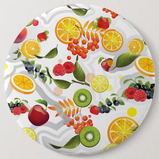 Gemischtes Obst 5 Button (Vorderseite)