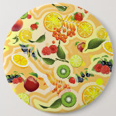 Gemischtes Obst 6 Button (Vorderseite)