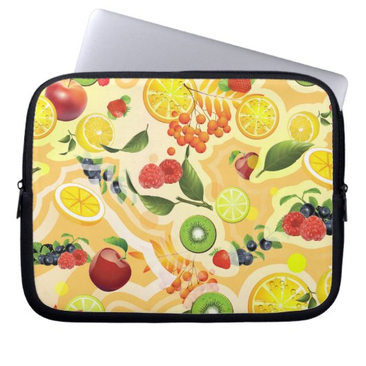 Gemischtes Obst 6 Laptopschutzhülle (Vorderseite)