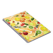 Gemischtes Obst 6 Notizblock (Rechte Seite)