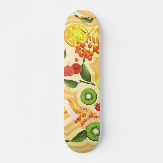 Gemischtes Obst 6 Skateboard (Vorne)