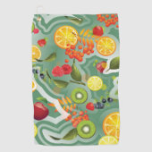 Gemischtes Obst 7 Golfhandtuch (Vorderseite)