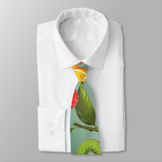 Gemischtes Obst 7 Krawatte (Gebunden)