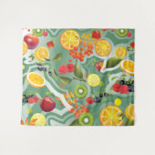 Gemischtes Obst 7 Wandteppich (Vorderseite (Horizontal))