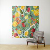 Gemischtes Obst 7 Wandteppich (Beispiel)