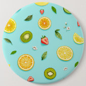 Gemischtes Obst Button (Vorderseite)