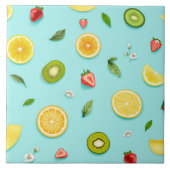 Gemischtes Obst Fliese (Vorderseite)