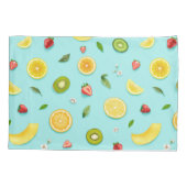 Gemischtes Obst Kissenbezug (Rückseite-Links)