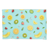 Gemischtes Obst Kissenbezug (Vorderseite-Links)