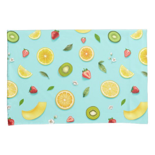 Gemischtes Obst Kissenbezug (Vorderseite-Rechts)