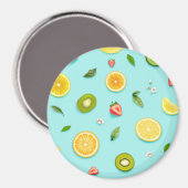 Gemischtes Obst Magnet (Vorderseite/Rückseite)