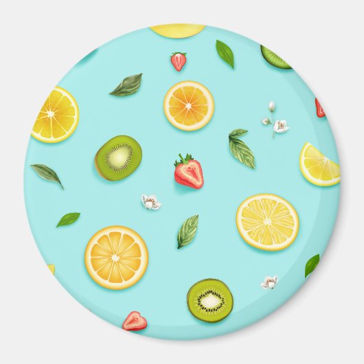 Gemischtes Obst Magnet (Vorne)