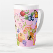 Gemischtes Obst Milchtasse (Rechte Ecke)