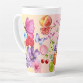 Gemischtes Obst Milchtasse (Linke Ecke)