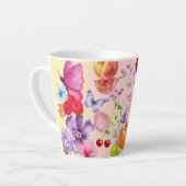 Gemischtes Obst Milchtasse (Linke Ecke)