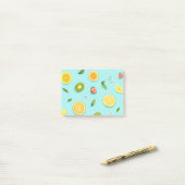 Gemischtes Obst Post-it Klebezettel (Auf Schreibtisch)