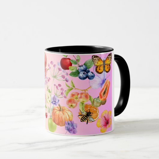 Gemischtes Obst Tasse (VorderseiteRechts)