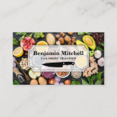 Gemischtes Obst und Gemüse Visitenkarte (Vorderseite)