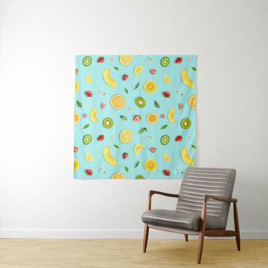 Gemischtes Obst Wandteppich (Beispiel (Horizontal))