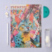 Gemischtes Papier Katzen Collage Tissue-Papier (Handwerk)