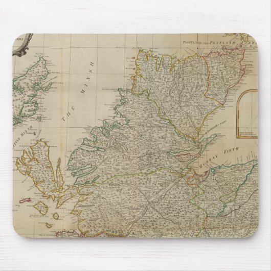 Gemischtes Schottland 2 Mousepad (Vorne)