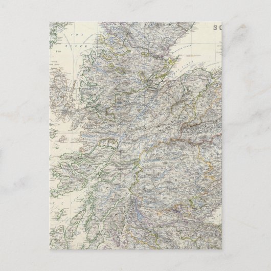 Gemischtes Schottland 3 Postkarte (Vorderseite)