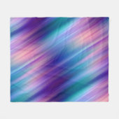 gemischtes Sternenlicht Jeweltone : Fleecedecke (Vorderseite (Horizontal))