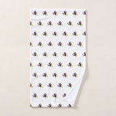 Gemischtes Zickzack Geo Badhandtuch Set (Handtuch)