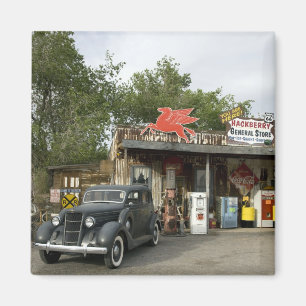 Gemischtwarenladen des Weg-66 u. Tankstelle Magnet