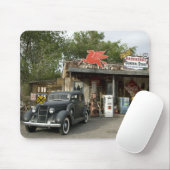 Gemischtwarenladen des Weg-66 u. Tankstelle Mousepad (Mit Mouse)