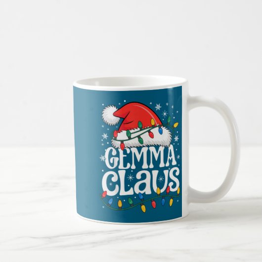 Gemma Claus Funny Xmas Christmas Grandma Holiday S Kaffeetasse (Rechts)