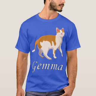 Gemma Die Niedliche Katze T-Shirt