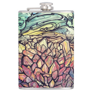 Gemmy Sunset - Flasche Flachmann