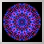 GemRings kaleidoscope Poster (Vorne)