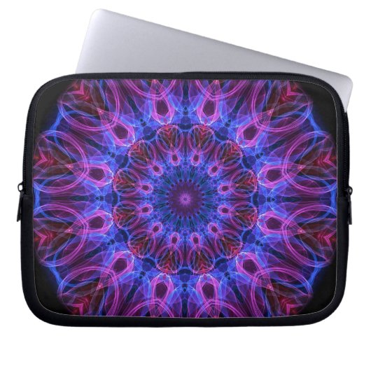 GemRings Kaleidoskop Laptopschutzhülle (Vorderseite)