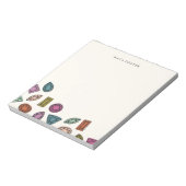 Gems Notepad - Kohle Notizblock (Rotiert)