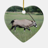 Gemsbok-Antelope Keramikornament (Hinten)