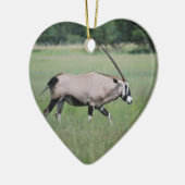 Gemsbok-Antelope Keramikornament (Links)
