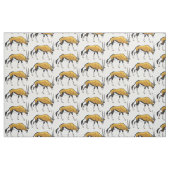 Gemsbok, Gemsbuk oder südafrikanischer Oryx Stoff (Fat Quarter (45,7 x 55,9 cm))